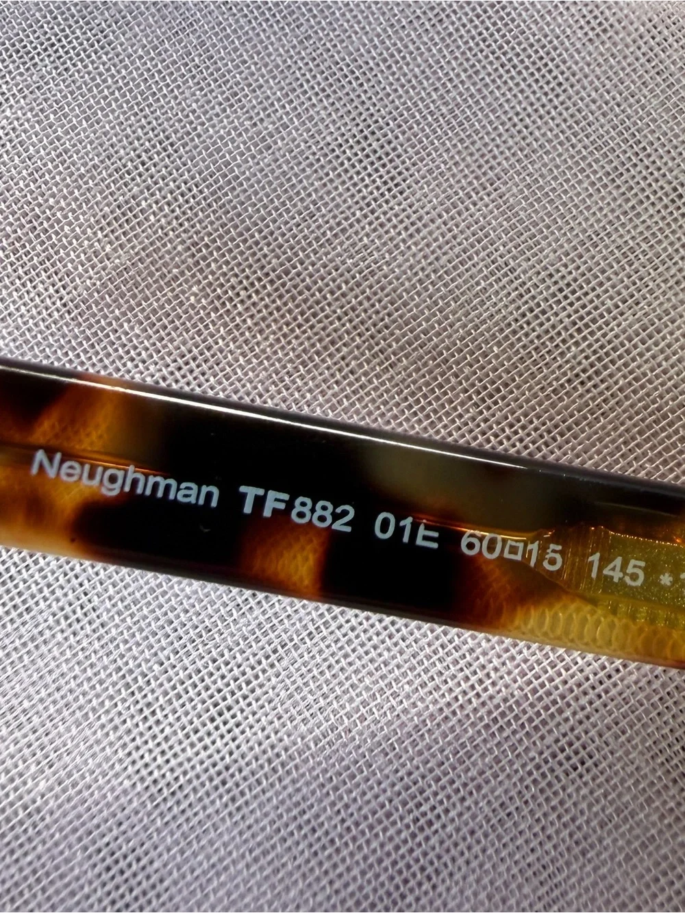 Tom Ford Neughman Black and Yellow Tortoiseshell Sunglasses
